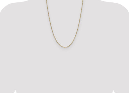 14k Semi-Solid Figaro Chain (Style BC210-24)