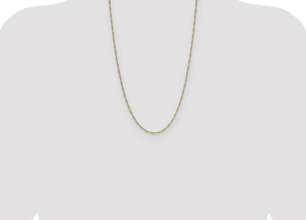 14k Semi-Solid Figaro Chain (Style BC210-26)