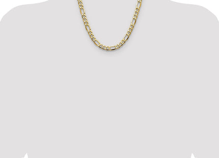 14k Semi-Solid Figaro Chain (Style BC211-20)