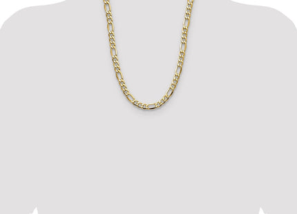 14k Semi-Solid Figaro Chain (Style BC211-24)