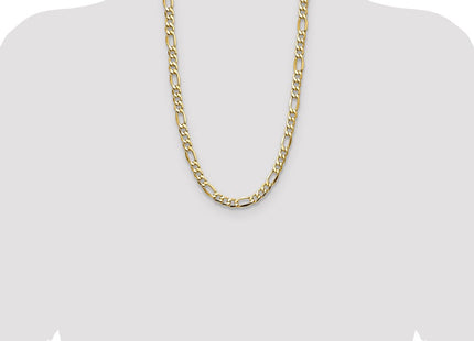 14k Semi-Solid Figaro Chain (Style BC211-26)
