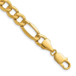 14k Semi-Solid Figaro Chain (Style BC211-8)