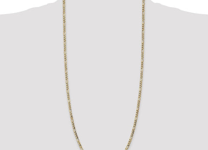 14K Semi-Solid Figaro with Lobster Clasp Chain (Style BC93-30)