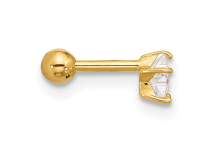 14k Yellow Gold Jewelry Style BD118 - Classique Jewelry Inc.