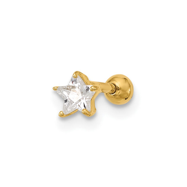 14k Yellow Gold Jewelry Style BD118 - Classique Jewelry Inc.