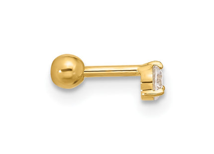 14k Yellow Gold Jewelry Style BD122 - Classique Jewelry Inc.