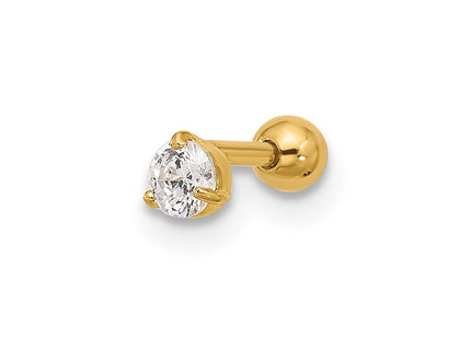 14k Yellow Gold Jewelry Style BD122 - Classique Jewelry Inc.