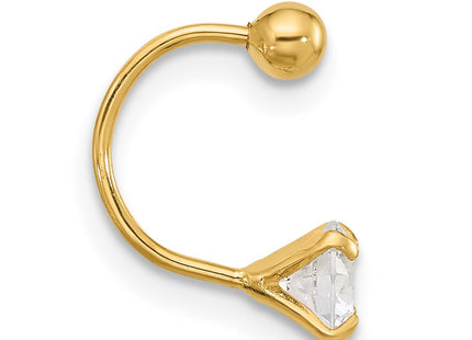 14k Yellow Gold Jewelry Style BD126 - Classique Jewelry Inc.