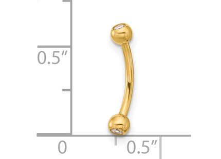14k Yellow Gold Jewelry Style BD127 - Classique Jewelry Inc.