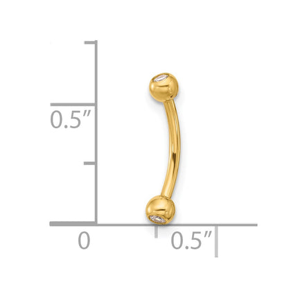 14k Yellow Gold Jewelry Style BD127 - Classique Jewelry Inc.