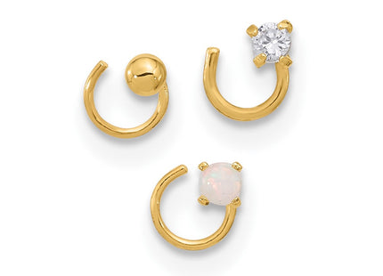 14k Yellow Gold Jewelry Style BD150SET - Classique Jewelry Inc.