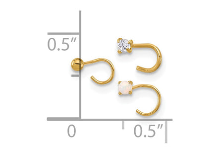 14k Yellow Gold Jewelry Style BD150SET - Classique Jewelry Inc.