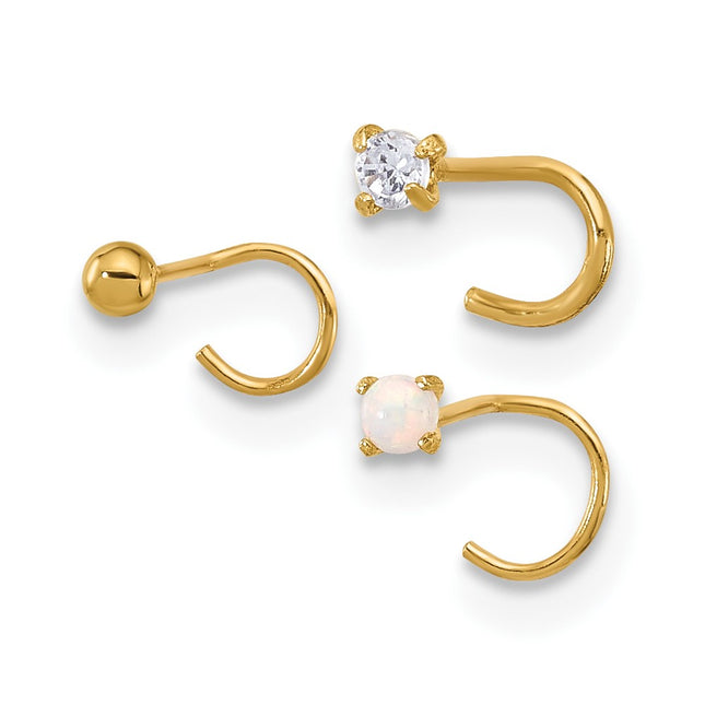 14k Yellow Gold Jewelry Style BD150SET - Classique Jewelry Inc.