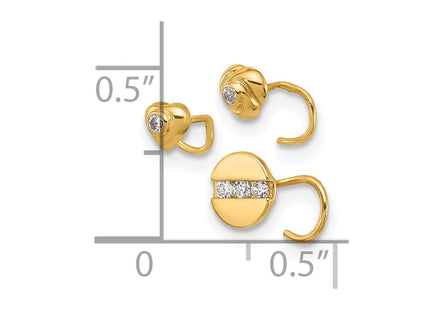 14k Yellow Gold Jewelry Style BD151SET - Classique Jewelry Inc.