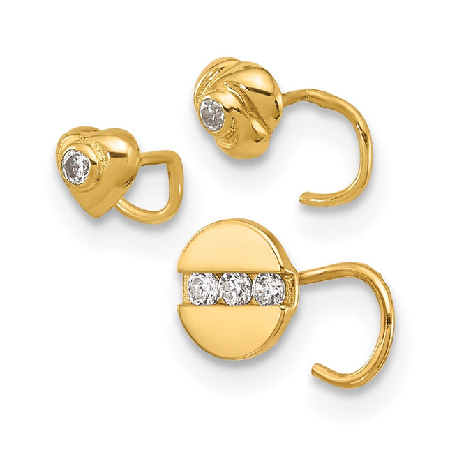 14k Yellow Gold Jewelry Style BD151SET - Classique Jewelry Inc.