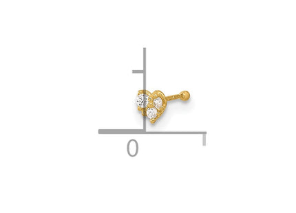 14k Yellow Gold Jewelry Style BD152 - Classique Jewelry Inc.