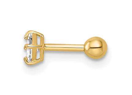 14k Yellow Gold Jewelry Style BD184 - Classique Jewelry Inc.