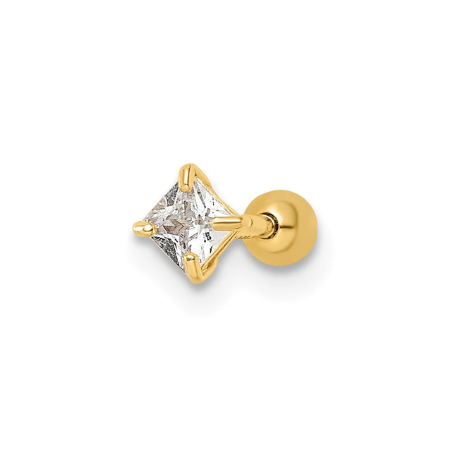 14k Yellow Gold Jewelry Style BD184 - Classique Jewelry Inc.