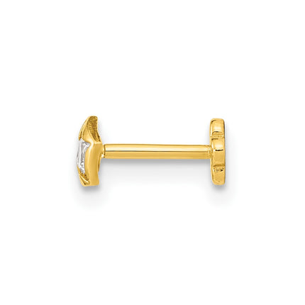 14k Yellow Gold Jewelry Style BD189 - Classique Jewelry Inc.