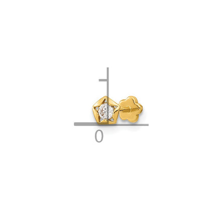 14k Yellow Gold Jewelry Style BD189 - Classique Jewelry Inc.