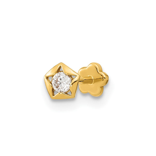 14k Yellow Gold Jewelry Style BD189 - Classique Jewelry Inc.