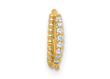 14k Yellow Gold Rings Style BD198 - Classique Jewelry Inc.