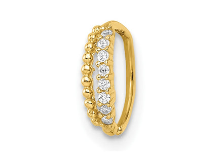 14k Yellow Gold Rings Style BD198 - Classique Jewelry Inc.