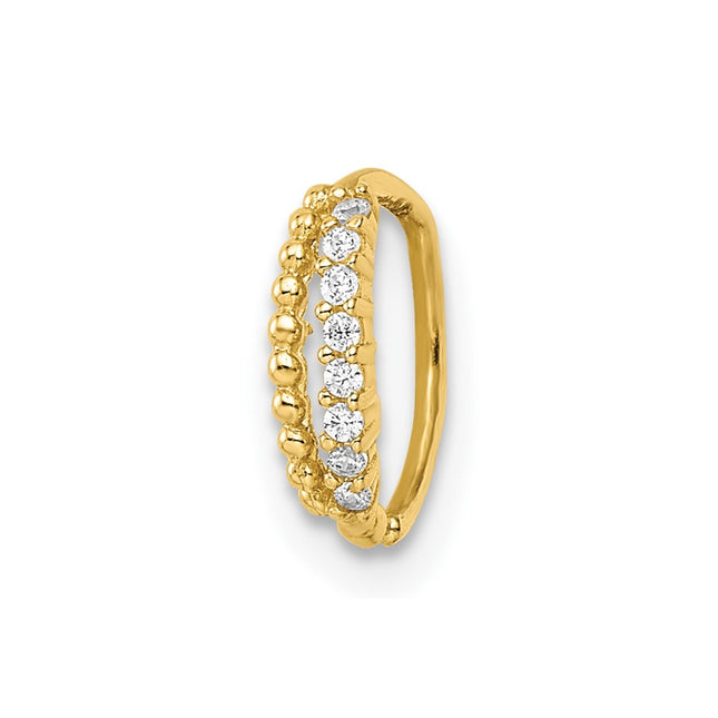 14k Yellow Gold Rings Style BD198 - Classique Jewelry Inc.