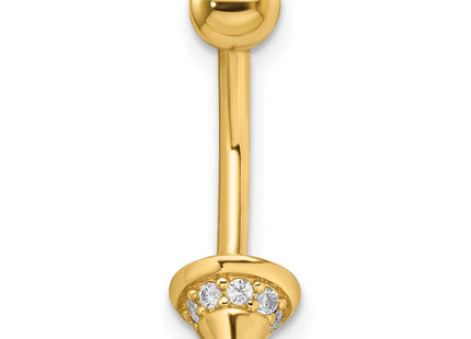 14k Yellow Gold Rings Style BD203 - Classique Jewelry Inc.