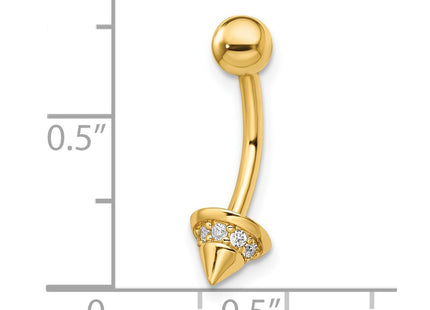 14k Yellow Gold Rings Style BD203 - Classique Jewelry Inc.