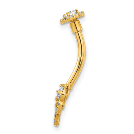 14k Yellow Gold Rings Style BD220 - Classique Jewelry Inc.