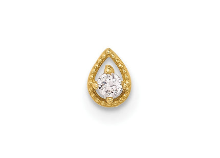 14k Yellow Gold Jewelry Style BD225 - Classique Jewelry Inc.