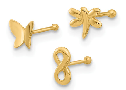 14k Yellow Gold Jewelry Style BD237 - Classique Jewelry Inc.