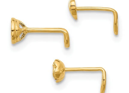 14k Yellow Gold Rings Style BD238 - Classique Jewelry Inc.