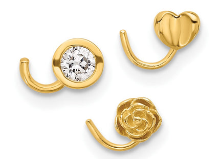 14k Yellow Gold Rings Style BD238 - Classique Jewelry Inc.