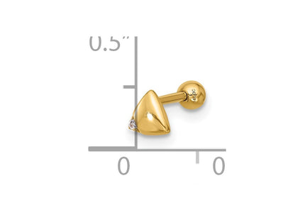 14k Yellow Gold Jewelry Style BD246 - Classique Jewelry Inc.