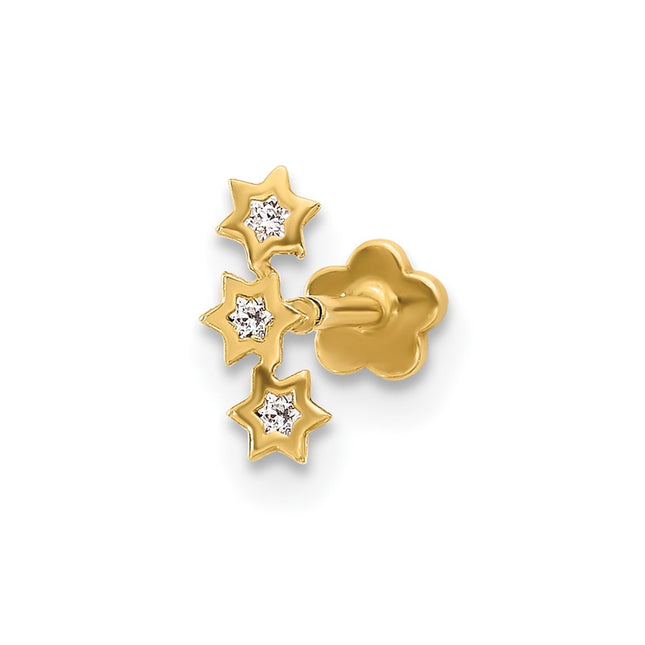 14k Yellow Gold Jewelry Style BD248 - Classique Jewelry Inc.