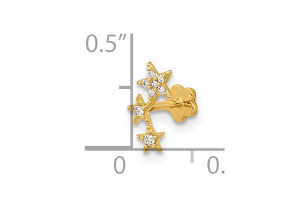 14k Yellow Gold Jewelry Style BD250 - Classique Jewelry Inc.