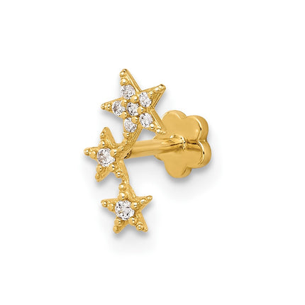 14k Yellow Gold Jewelry Style BD250 - Classique Jewelry Inc.