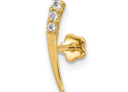 14k Yellow Gold Jewelry Style BD257 - Classique Jewelry Inc.