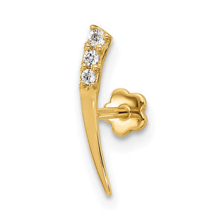 14k Yellow Gold Jewelry Style BD257 - Classique Jewelry Inc.