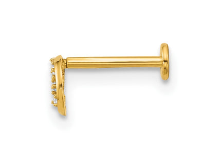 14k Yellow Gold Jewelry Style BD296 - Classique Jewelry Inc.