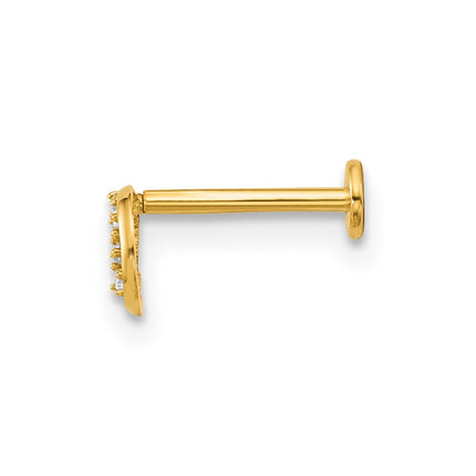 14k Yellow Gold Jewelry Style BD296 - Classique Jewelry Inc.