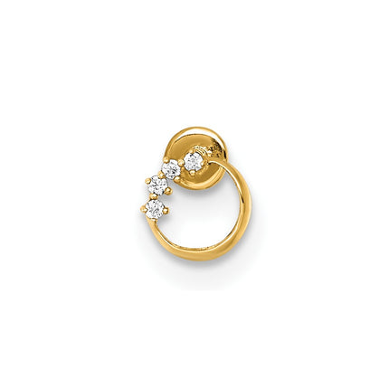 14k Yellow Gold Jewelry Style BD296 - Classique Jewelry Inc.