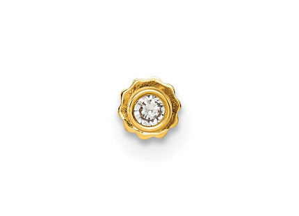 14k Yellow Gold Jewelry Style BD298 - Classique Jewelry Inc.
