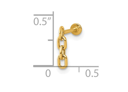 14k Yellow Gold Chains Style BD300 - Classique Jewelry Inc.