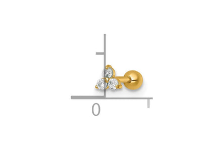 14k Yellow Gold Jewelry Style BD305 - Classique Jewelry Inc.