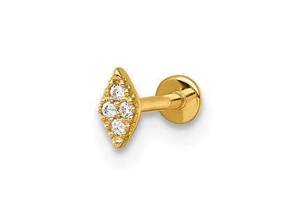14k Yellow Gold Jewelry Style BD307 - Classique Jewelry Inc.