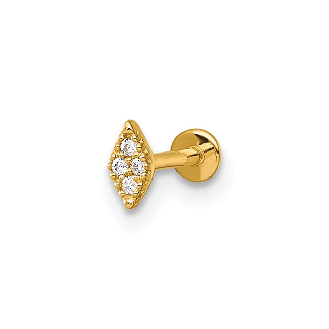 14k Yellow Gold Jewelry Style BD307 - Classique Jewelry Inc.