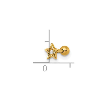 14k Yellow Gold Jewelry Style BD312 - Classique Jewelry Inc.